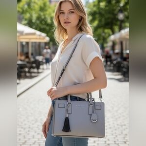 Michael Kors Gray Handbag